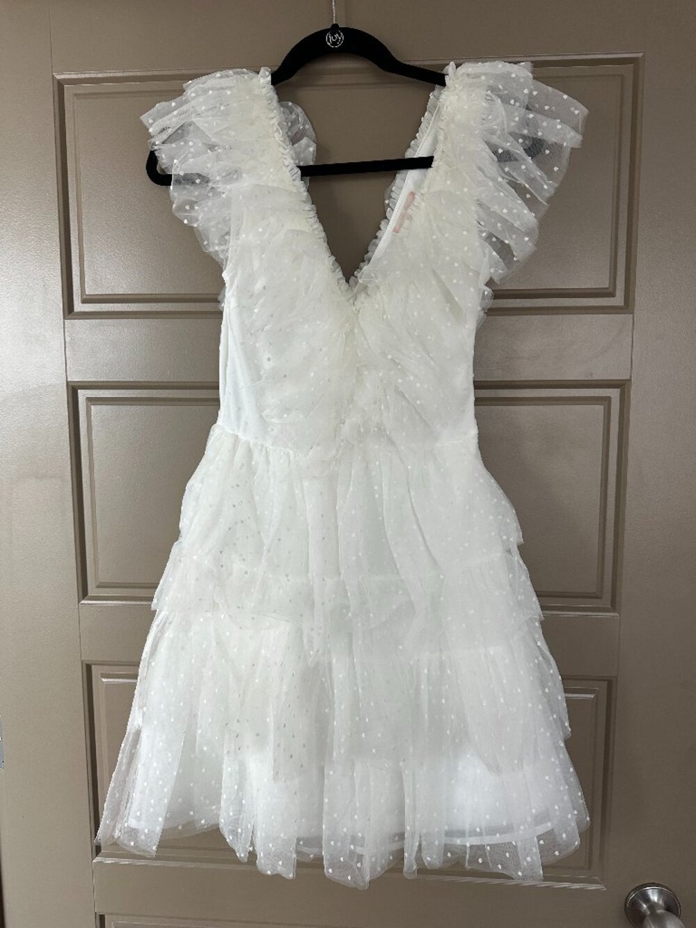 Lovecolette White Tulle Dress